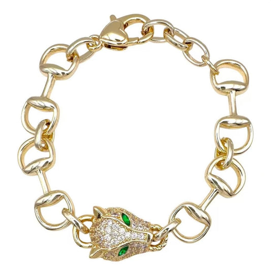 Lion head bracelet
