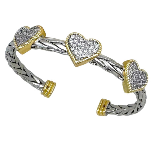 Heart bangle