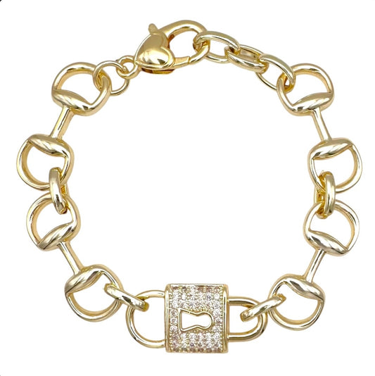 Lock bracelet