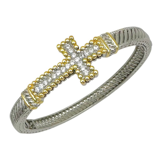 Cross bangle