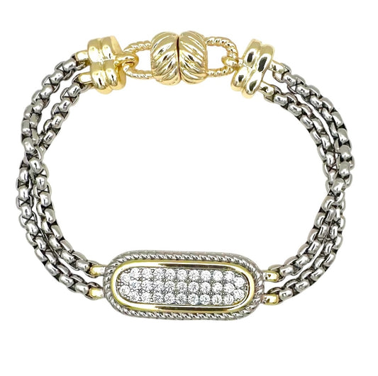 Bling magnetic bracelet