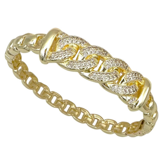 Gold bangle