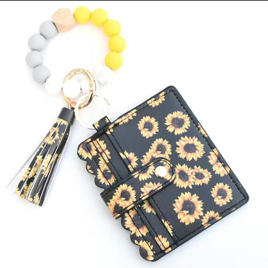 Sunflower card holder