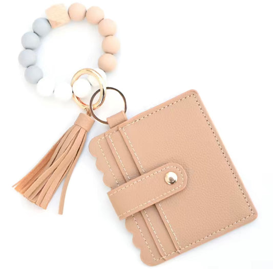 Tan card holder